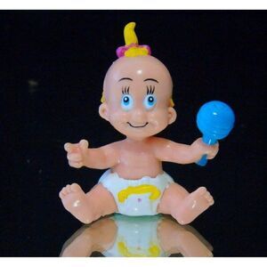 Disney Baby Herman Who Framed Roger Rabbit PVC Toy Vintage 1987 Miniature